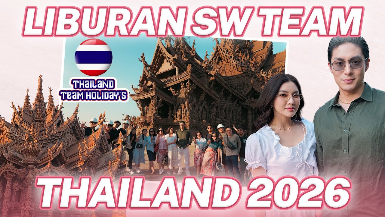 SARWENDAH GIO LIBURAN BARENG SW TEAM KE THAILAND