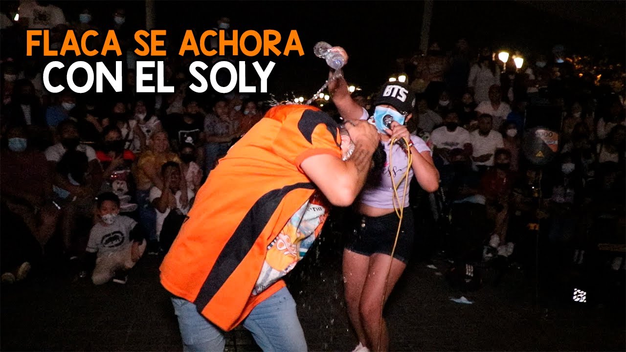 FLACA SE ACH0RA CON EL SOLY EN SHOW 🔥