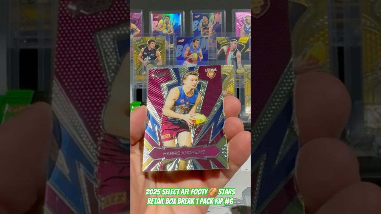 2025 Select AFL Footy Stars Retail Box 1 Pack Rip #6