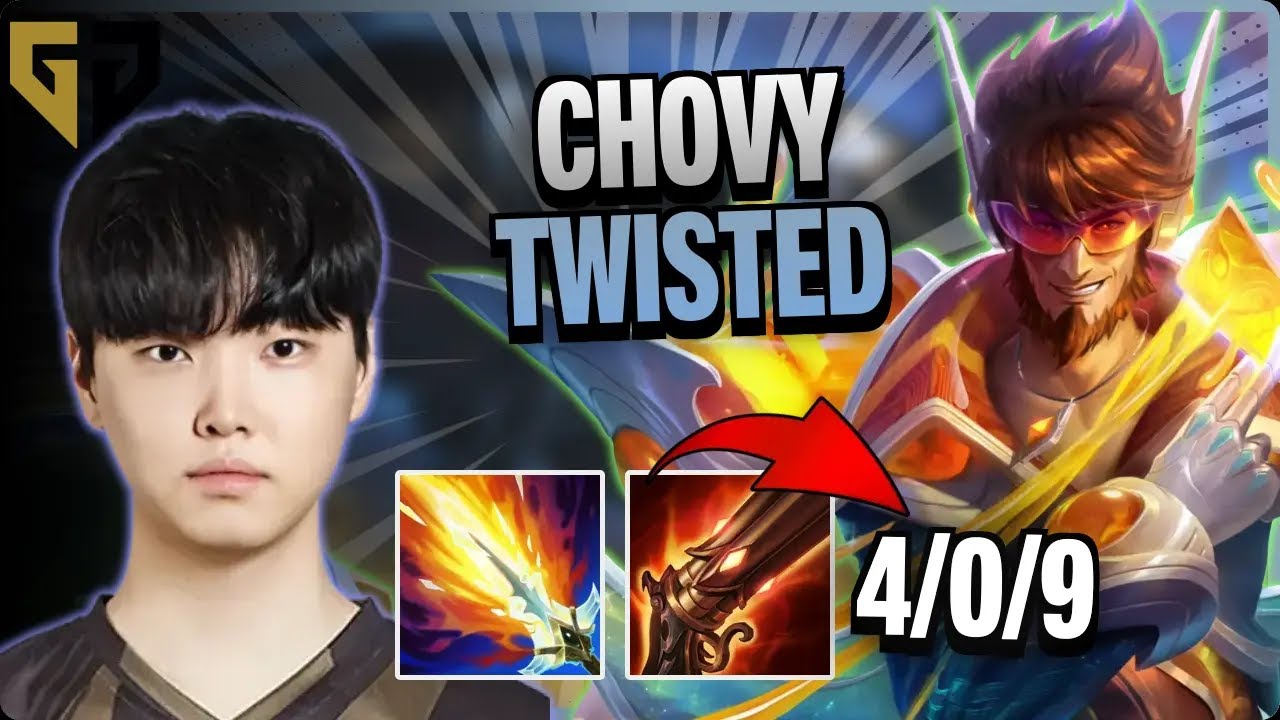GEN Chovy MIDDLE Twisted Fate vs Ahri | 15.11