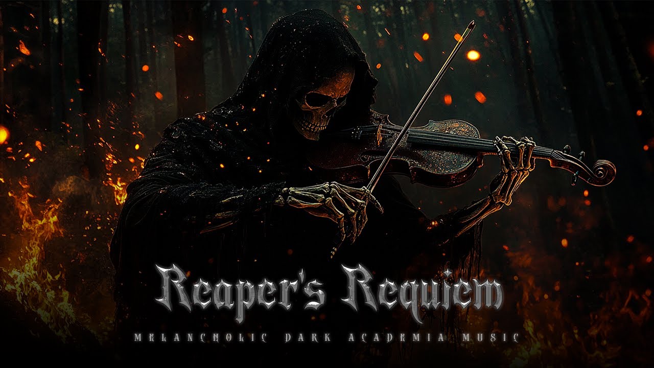 Reaper's Requiem - Melancholic Piano & Violin for the Final Farewell | Dark Academia Music