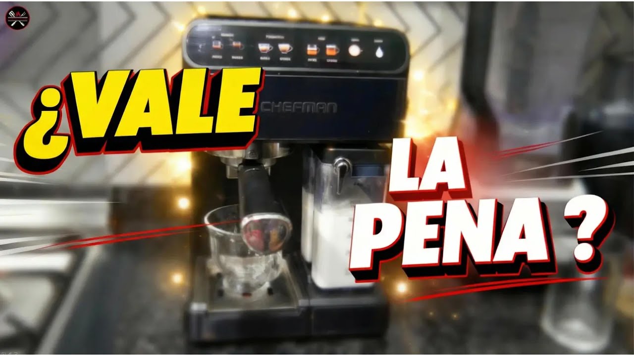 CAFETERA CHEFMAN ESPRESSO || 6 meses de uso todo lo que debes saber.