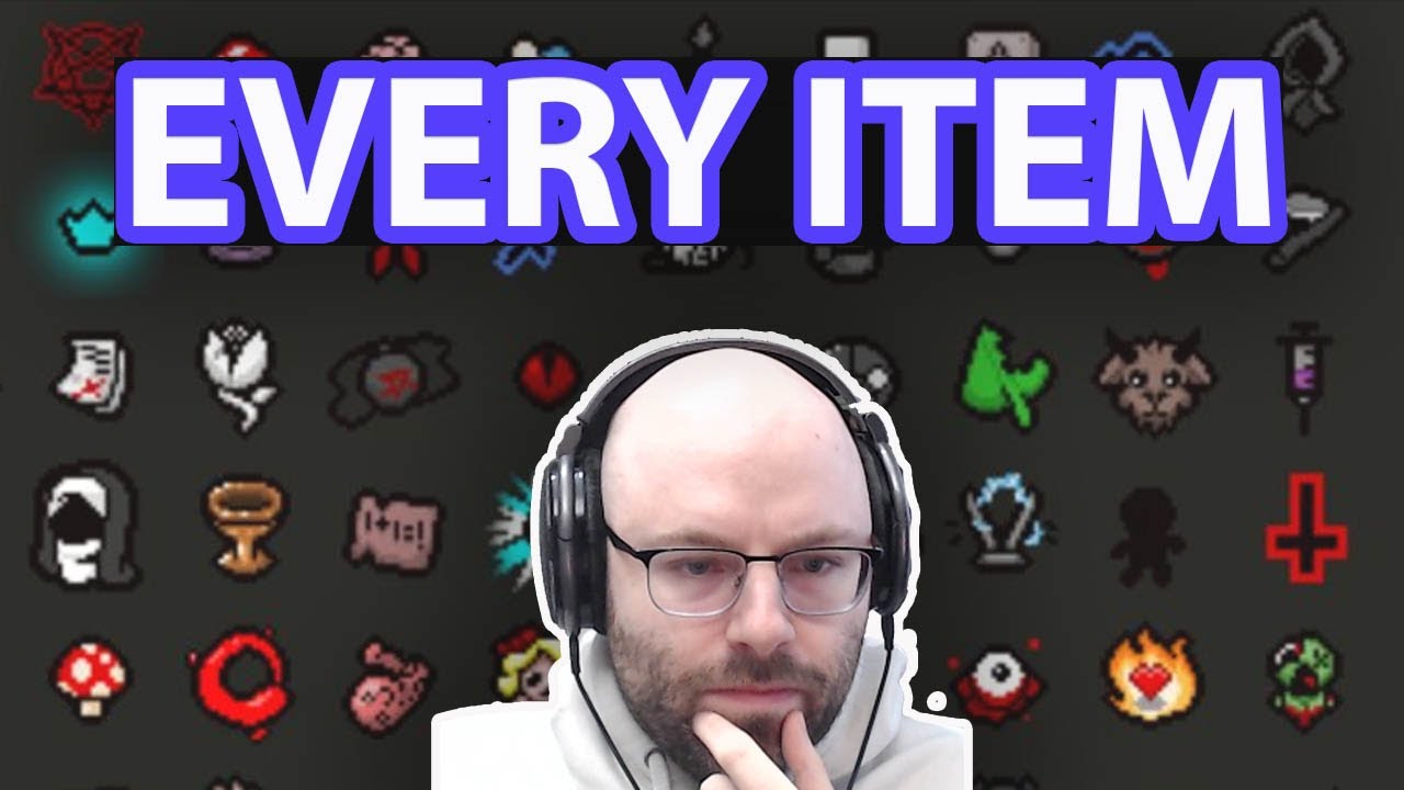 Ranking Every Item In The Binding Of Isaac
