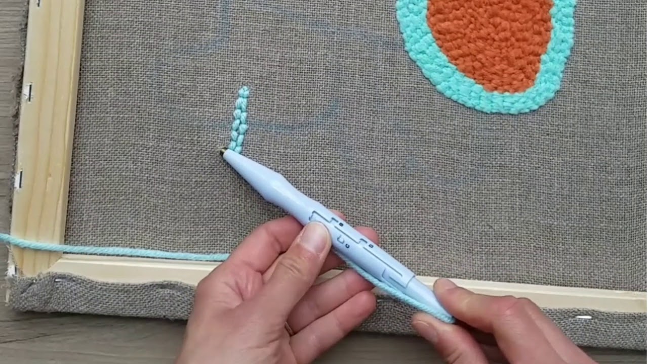 Adjustable punch needle - loop sizes