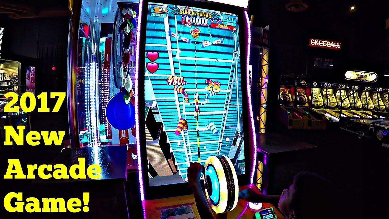 Arcade Game Tight Rope Play: NEW 2017 Gaming Release!
