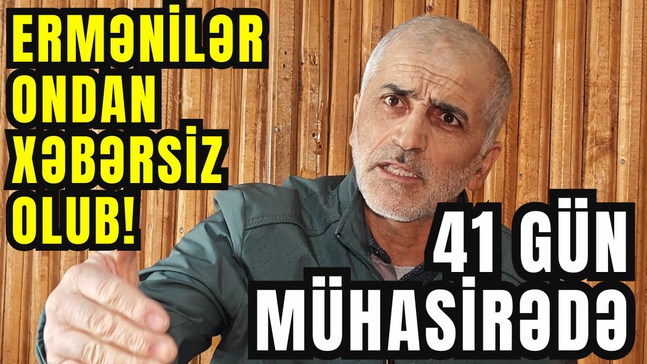 🔥 41 Gün Mühasirədə Qalmış Fikrət Aslanov və Silahdaşlarının Ölüm-Dirim Mübarizəsi