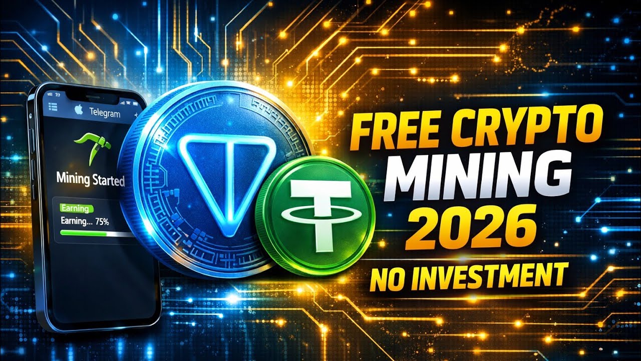 Start mining FREE TON  today New Bots with NO investment!
