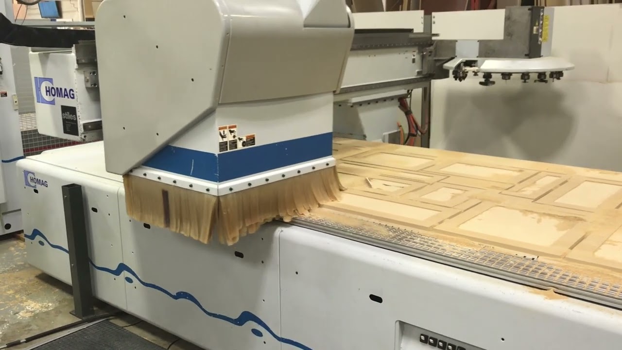 HOMAG BOF 311/40/R FLAT TABLE CNC MACHINE (W/ATC/BORING, 