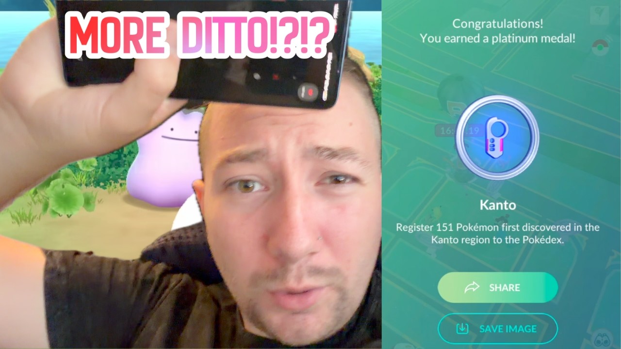 Catching RARE Background Dittos!