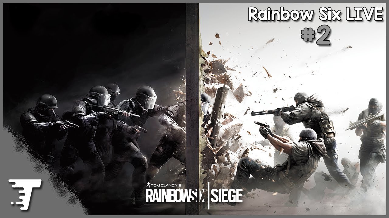 TrickY - Rainbow Six LIVE #2 | Egy kis szivárványozás /w rEd, Spartacus