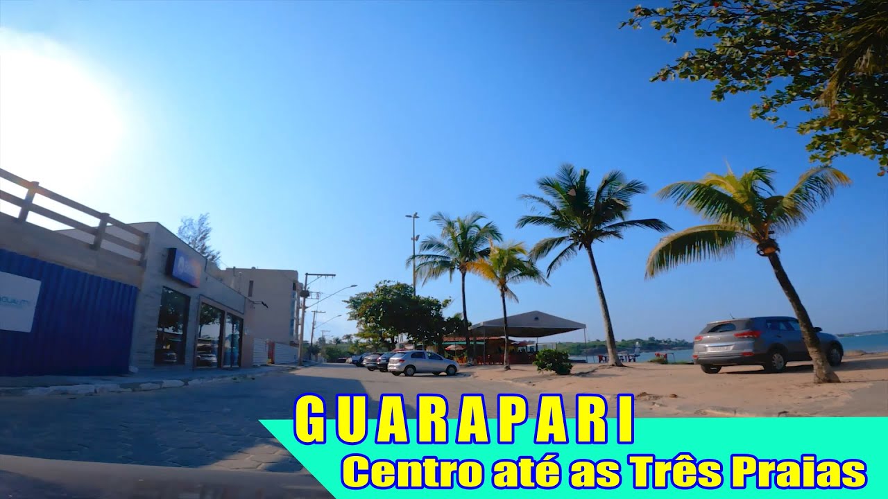 Guarapari/ES - Trajeto do Centro ate Três Praias