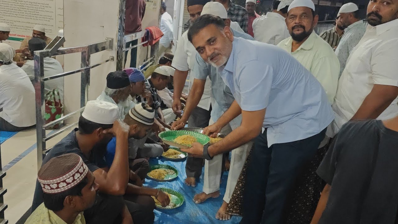 నంద్యాలలో మంత్రి ఎన్ఎండి ఫరూక్ గారి ఇఫ్తార్ విందును ప్రారంభించిన ఎన్ఎండి ఫయాజ్ 
