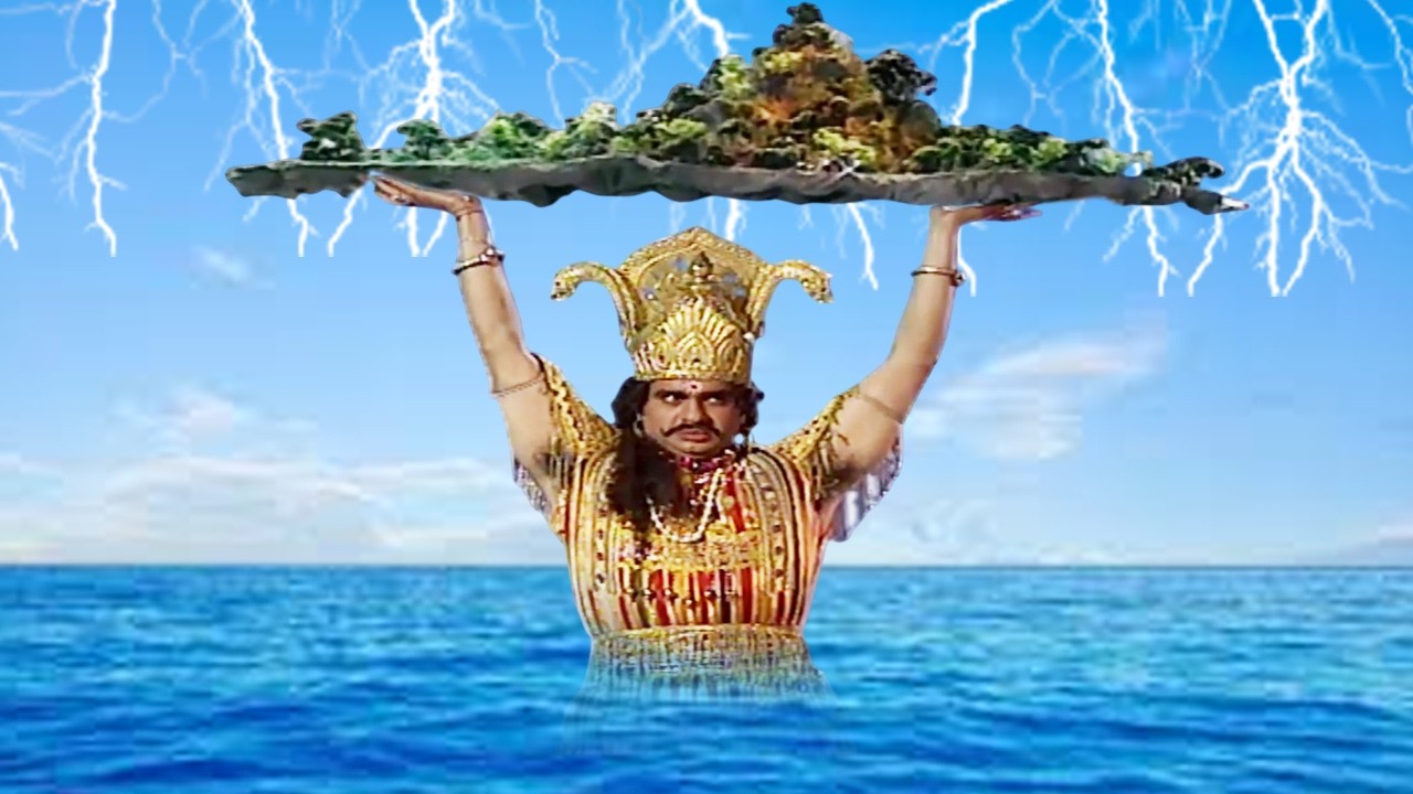 जब असुर जलंधर ने पाताल में पंहुचा दिया द्रोणागिरी पर्वत | om namah shivay | Asur jalandhar pt2