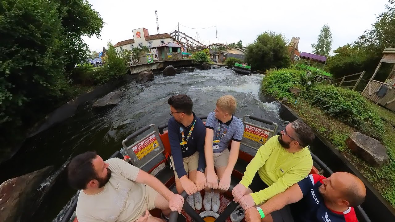 Rumba Rapids On Ride POV - Thorpe Park