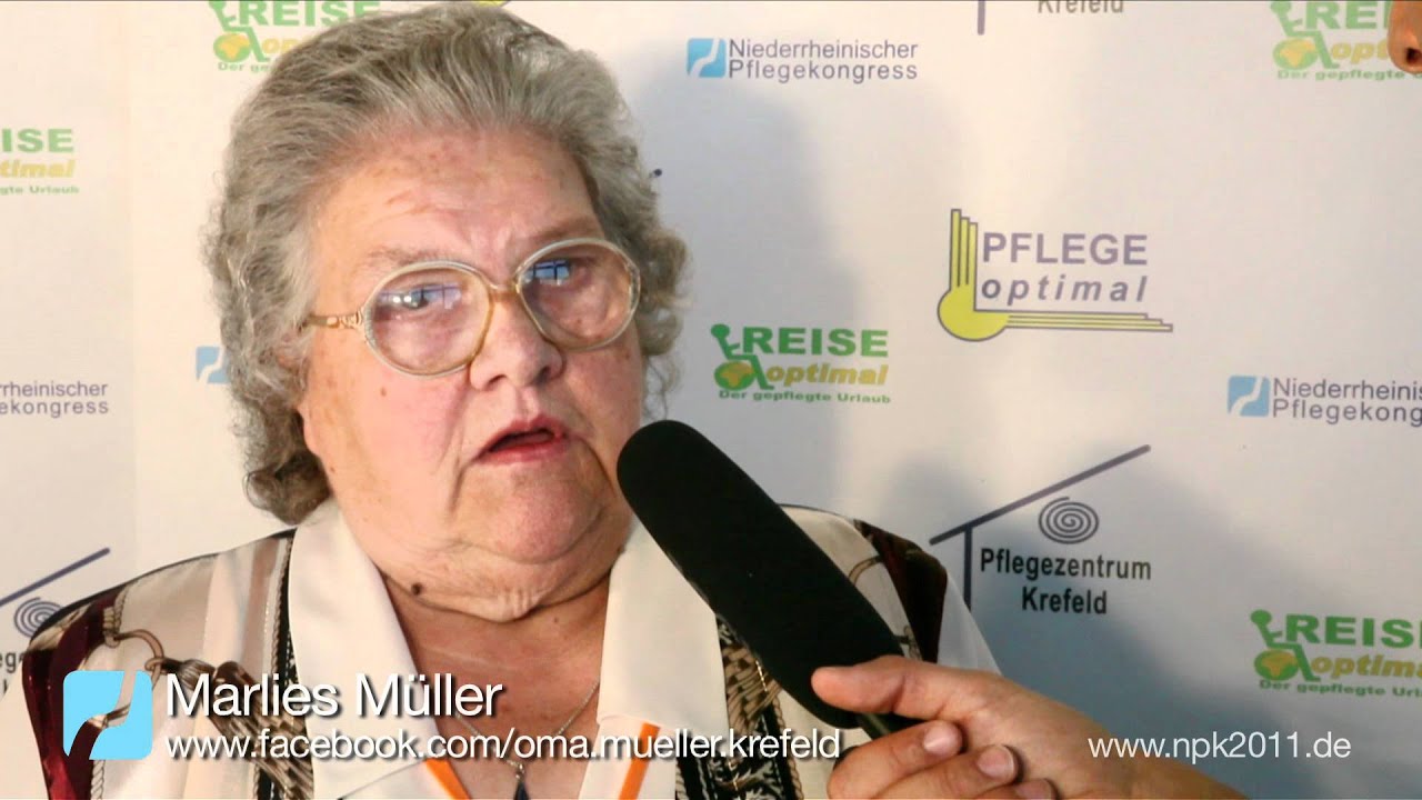 Oma Müller im Interview - Niederrheinischer Pflegekongress '11