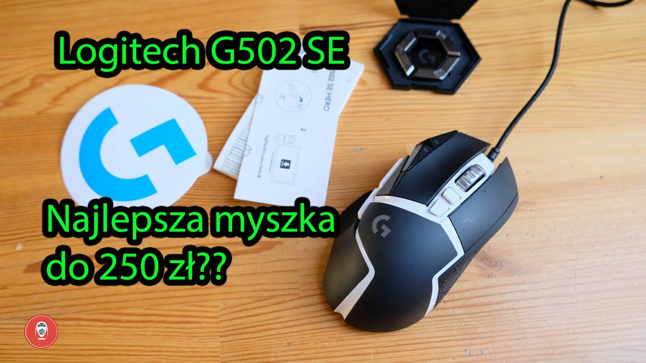 Myszka Logitech G502 SE / HERO / KDA - Genialny kombajn dla praworęcznych | Recenzja CyberBay