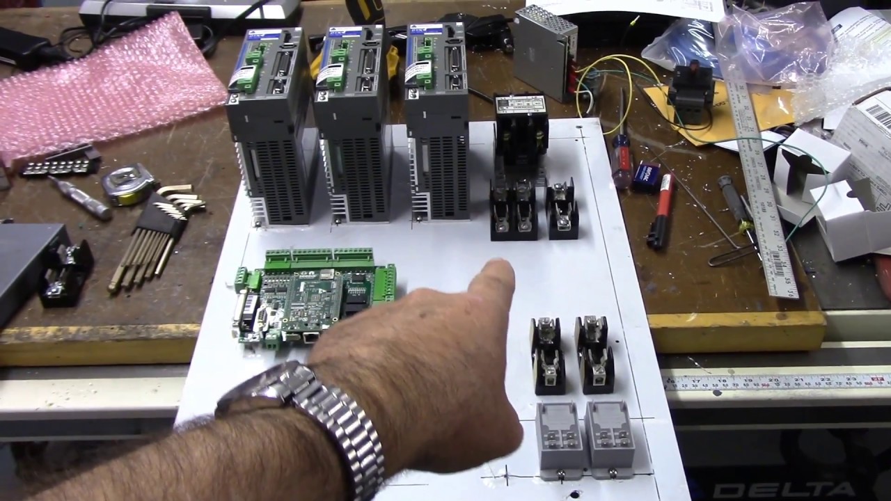 Phoenix CNC Router Intro - Centroid CNC Acorn & DMM Technologies DYN4 AC Servo Control Upgrade
