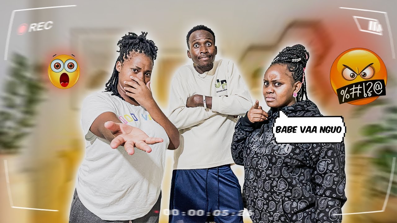 Vaa Nguo wewe //WALKING WITH ONLY A BOXER INFRONT OF THE MILRONS @Themilrons *Hilarious 😂😍😂*