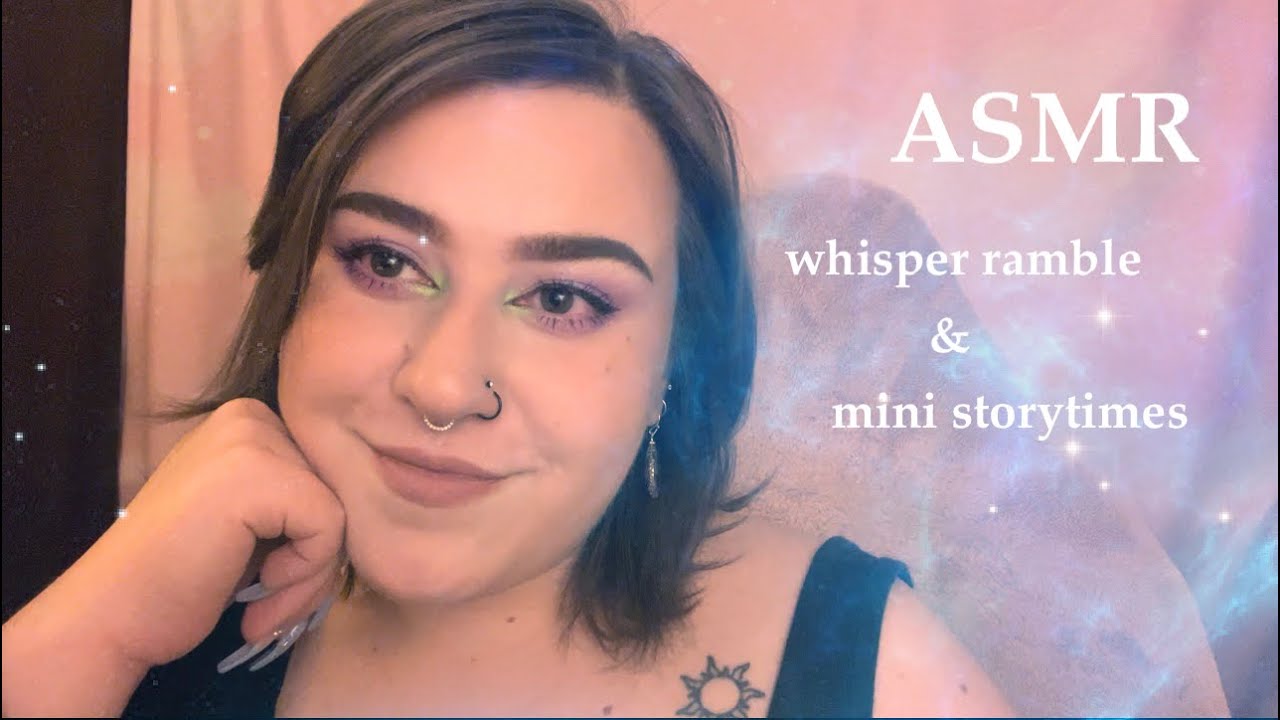 ASMR whisper ramble ✨ new music + events, spilling astrology tea, stories