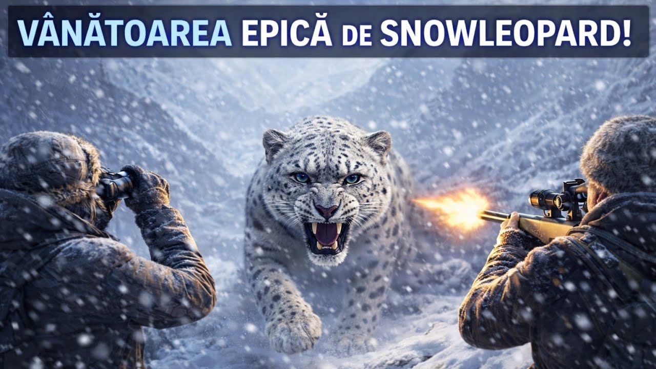 🏔️ VÂNĂTOAREA EPICĂ DE SNOWLEOPARD în The Hunter: Call of the Wild cu Vasky! 🐆