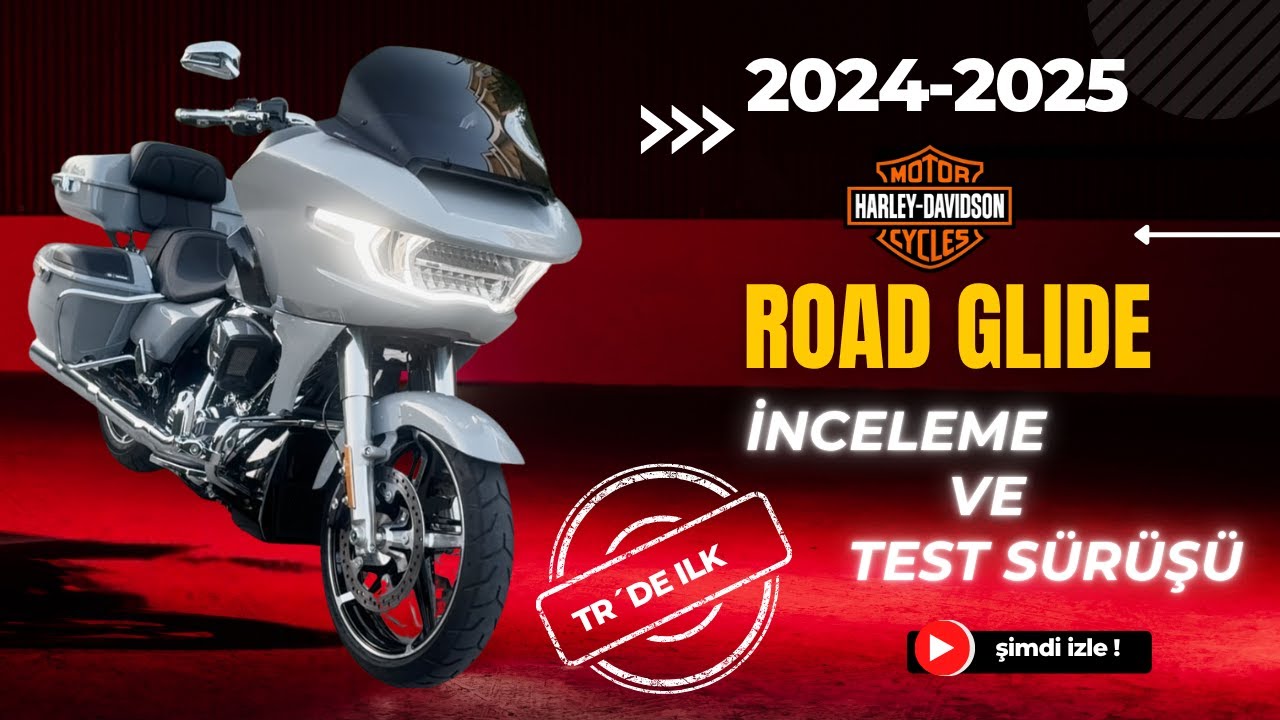 2024 Harley Davidson Roadglide En Detaylı İnceleme ve Test Sürüşü.