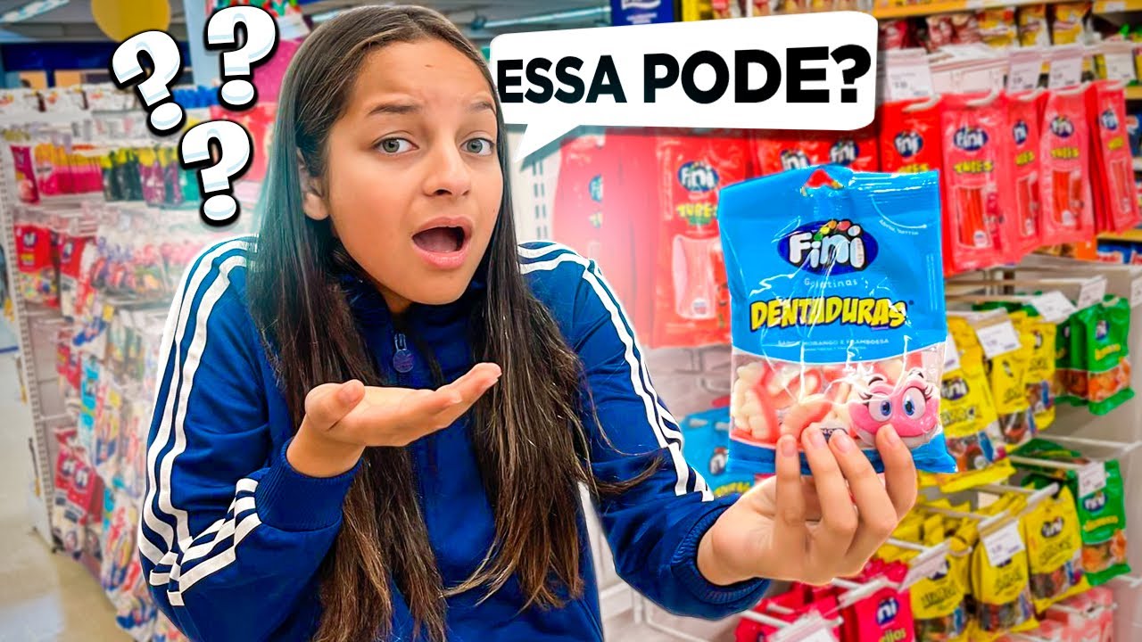 SÓ POSSO COMPRAR GULOSEIMAS SEGUINDO A REGRA MISTERIOSA