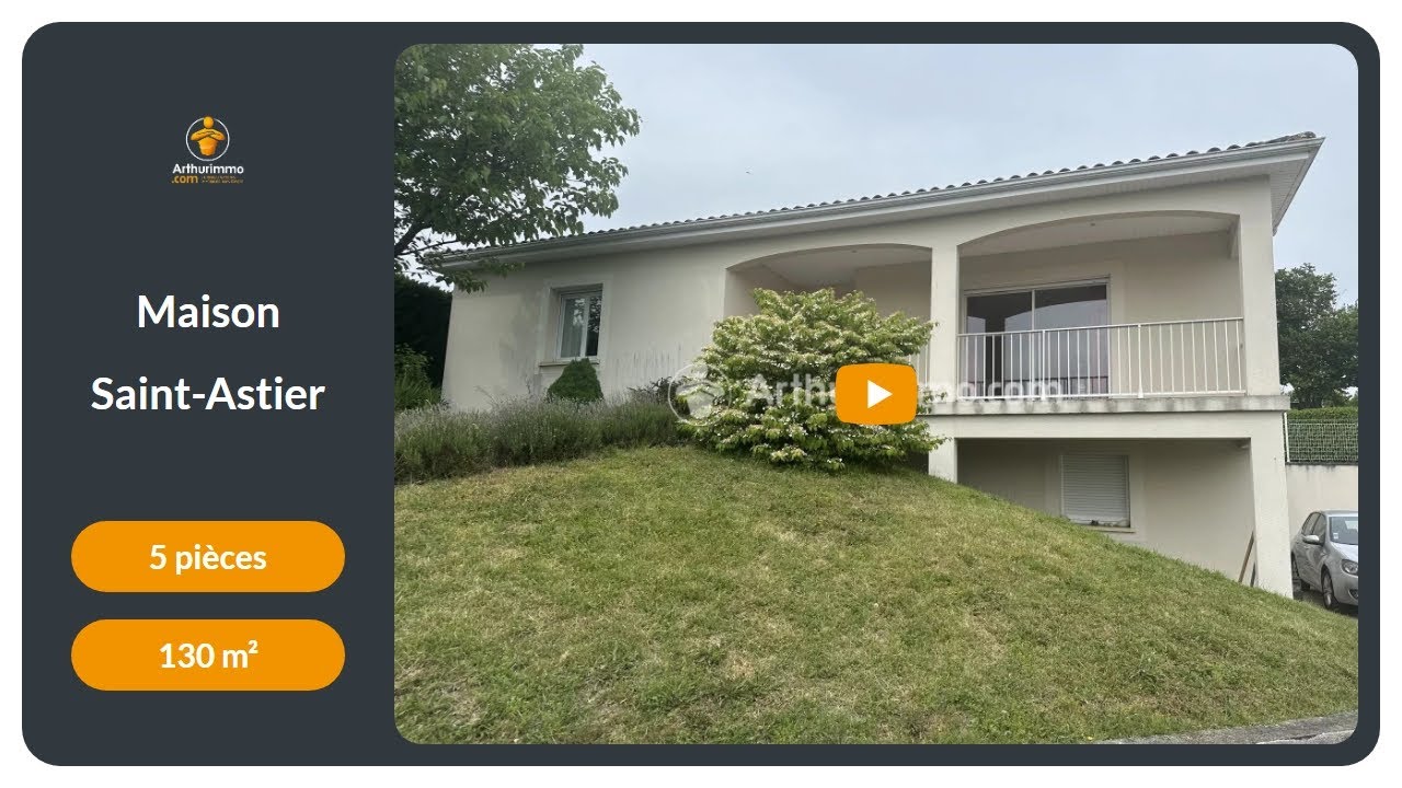 Vente Maison à SAINT-ASTIER - 284.000€
