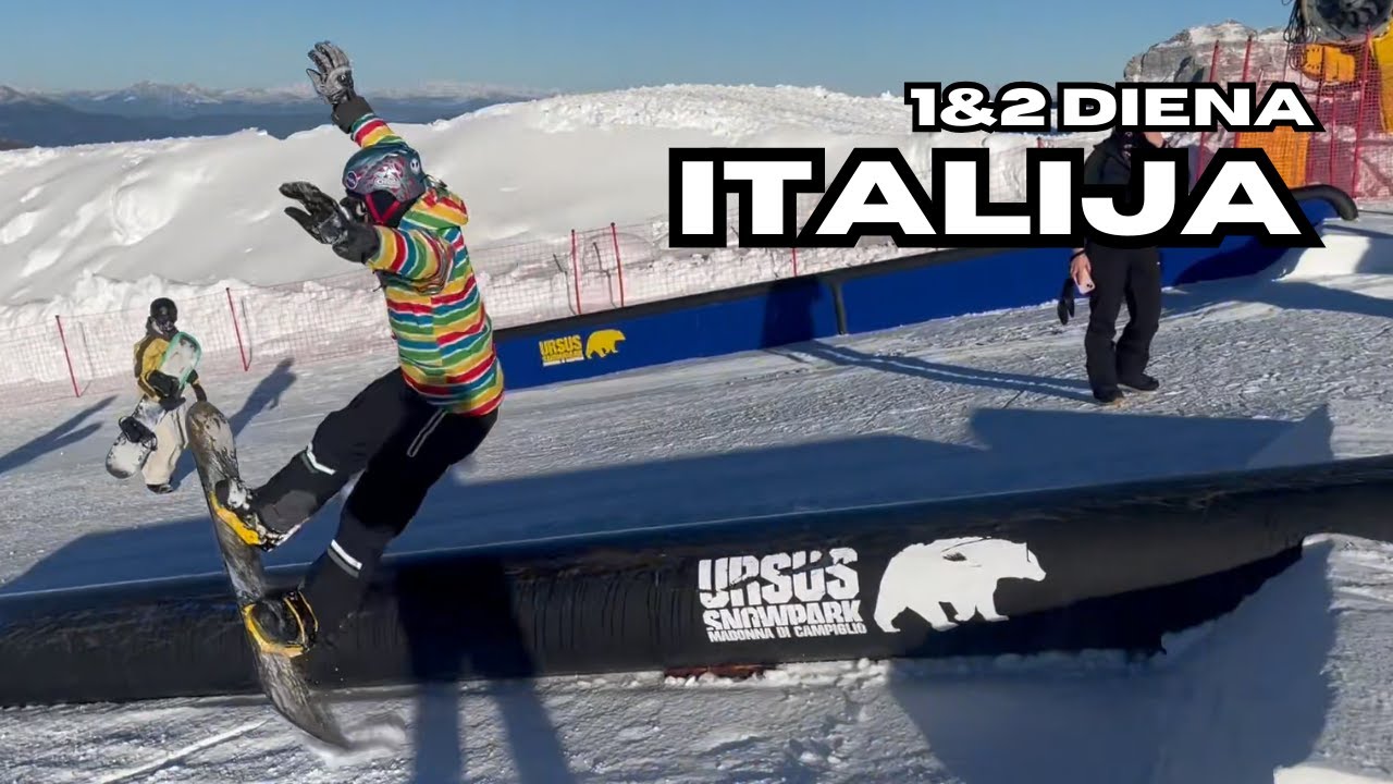 KAIP SUSILAUŽYTI STŪBINKAULĮ 101 | SLIDINĖJIMAS ITALIJOJE