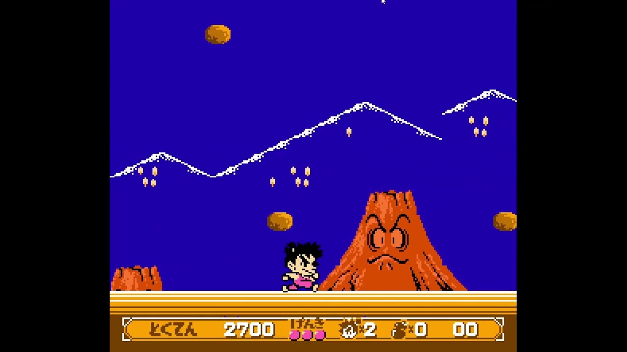 【レトロゲーム】ファミコン版　快傑ヤンチャ丸2 からくりランド
