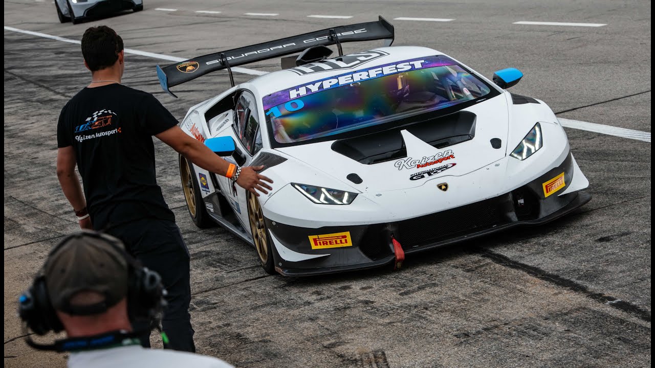 Lamborghini Super Trofeo Ride Alongs at Hyperfest Virginia International Raceway POV + Onboard