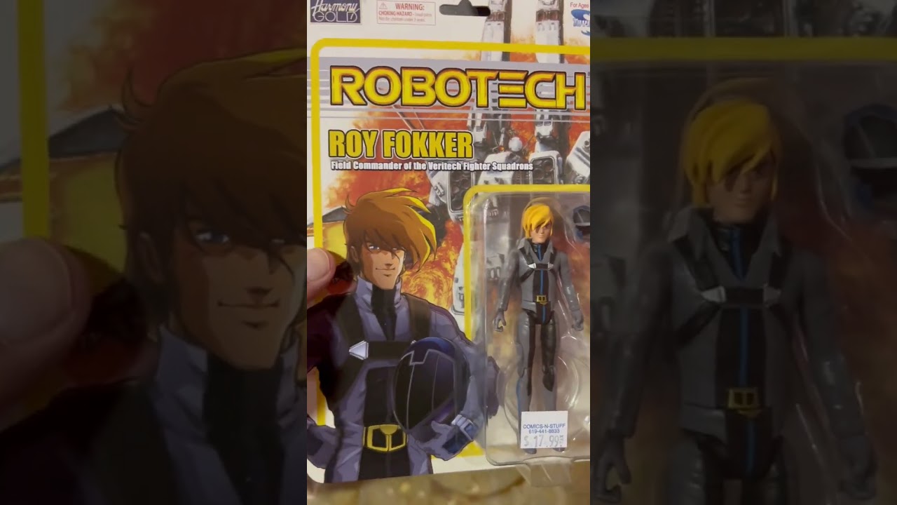 Robotech - Toynami Harmony Gold - Roy Fokker