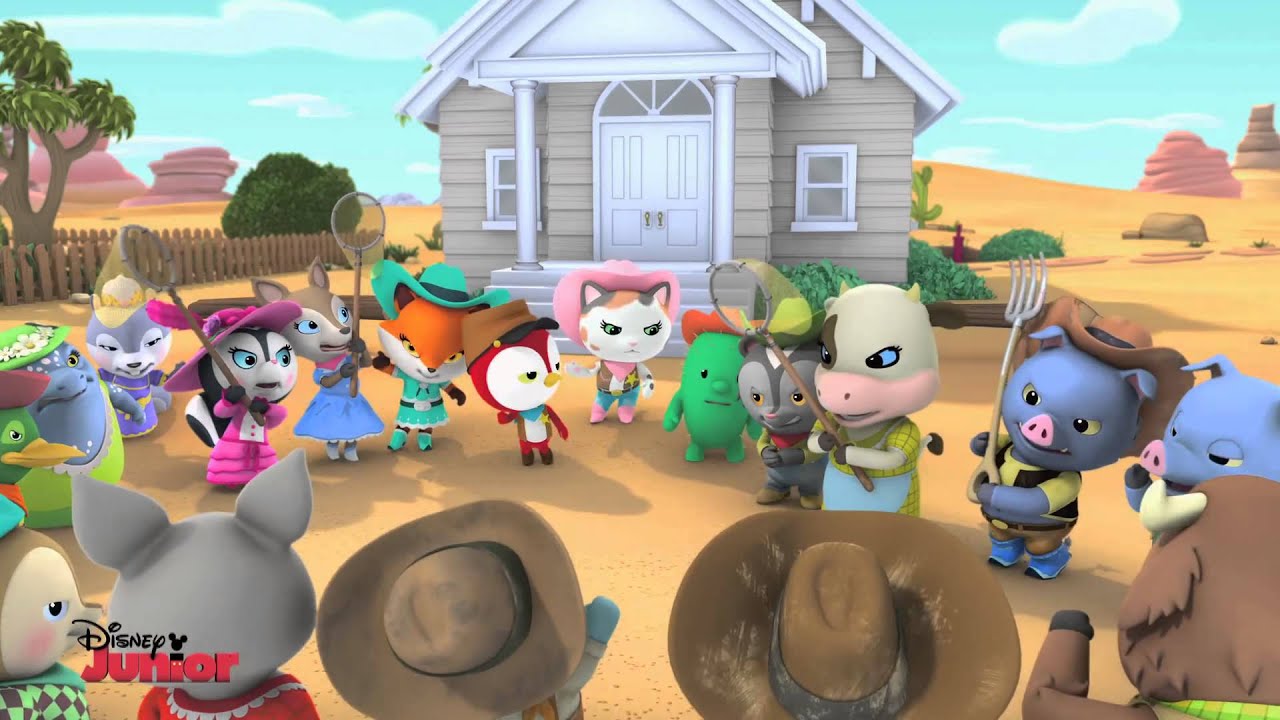Sheriff Callie | The Pesky Kangaroo Song | @disneykids