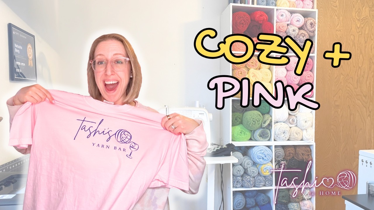 Делаю валентинки для своего магазина пряжи 💖🧶 Уютный видеоблог о рукоделии // Видеоблог Таши дома
