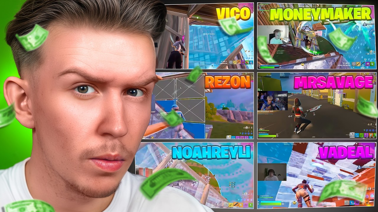 DIE BESTEN SPIELER EUROPAS IN EINER LOBBY! 🏆 (Solo Victory Cash Cup  Viewingparty)