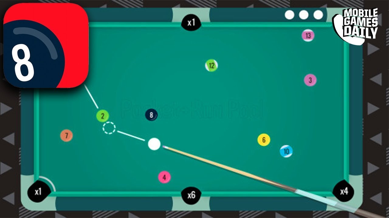 POCKET RUN POOL - Gameplay Trailer (iOS Android)
