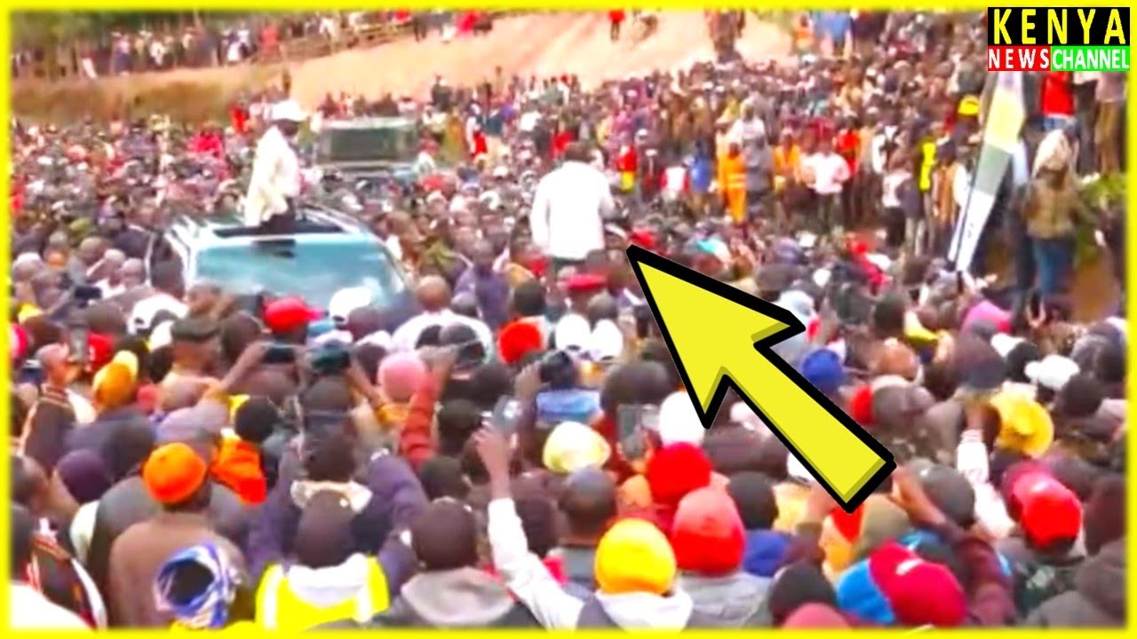 'TUNATAKA OSCAR SUDI AONGEE KWANZA, SI MURKOMEN' Crowd shouts at Ruto in Elgeyo Marakwet