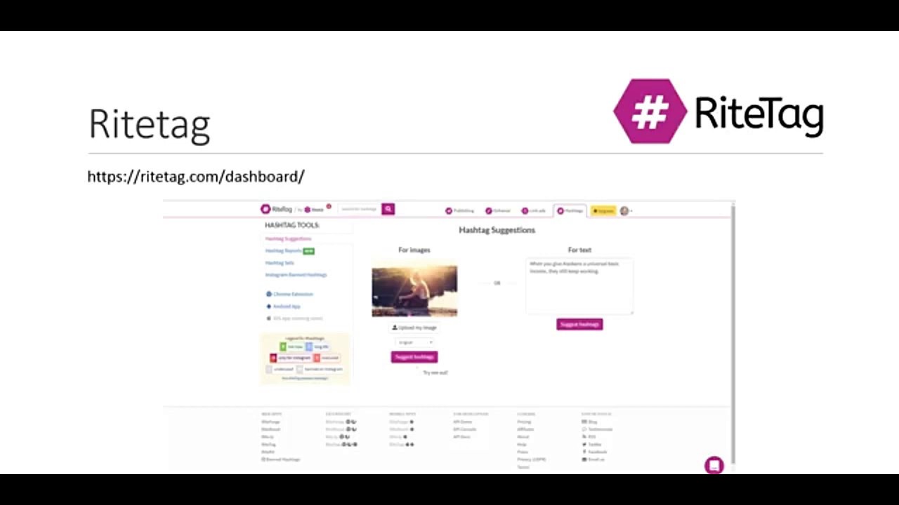 Free Hashtag Analytics Tools Ritetag, Hashtagify.me & Keyhole.co