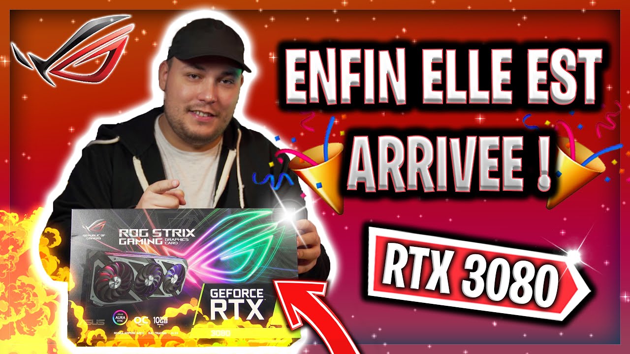 Unboxing Asus RTX 3080 Strix