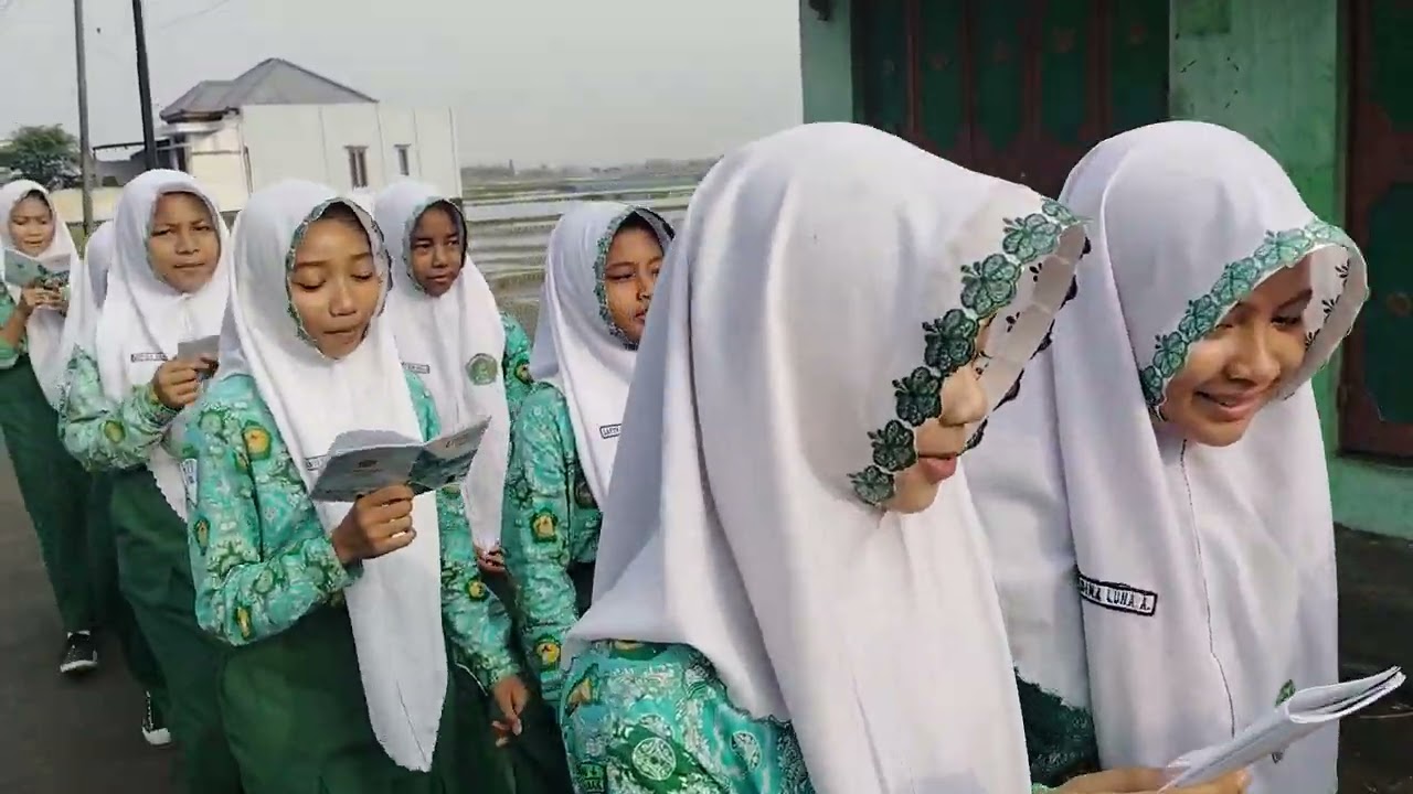 Fun learning_morning drilling as in Pare Kediri || English MASANEDA