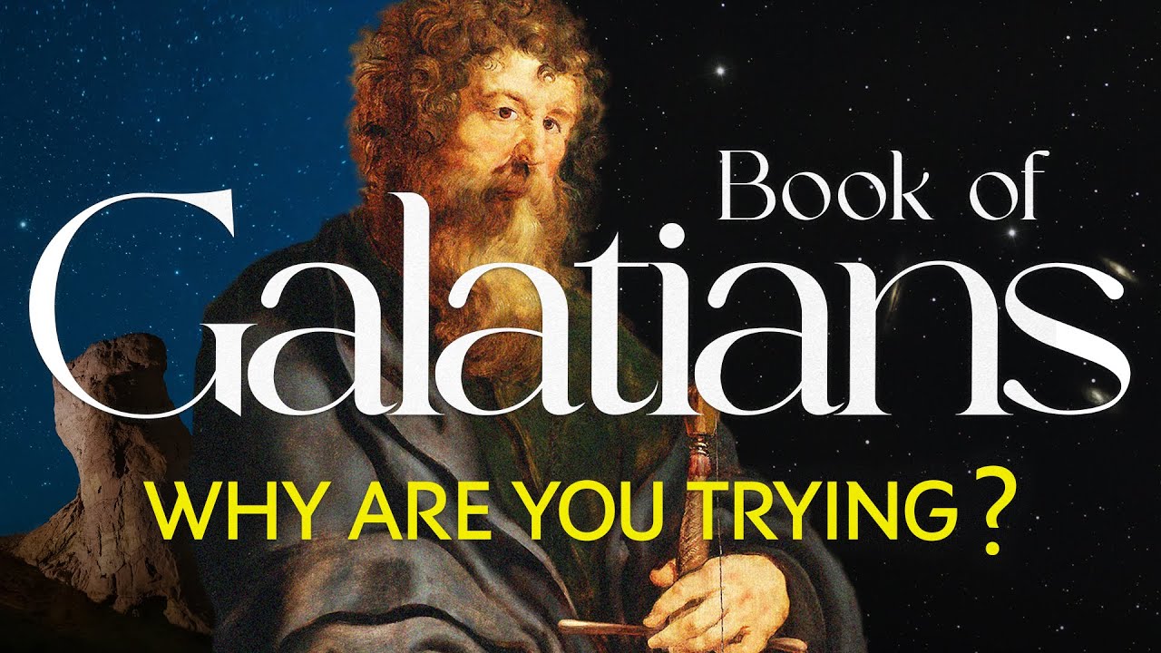 Fall Asleep to the Book of Galatians 1-6 | Calming Bible Audio with Rain Sounds