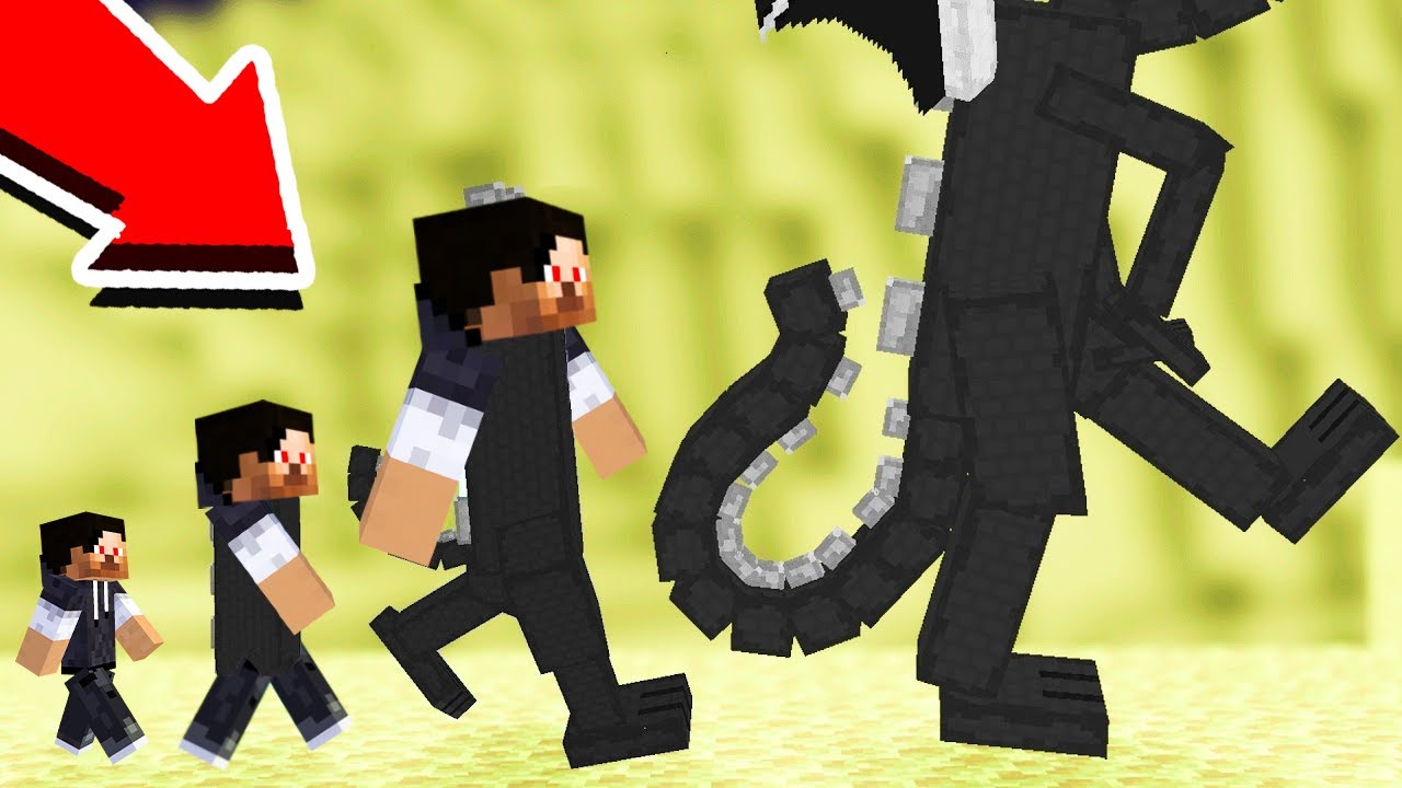 Minecraft, De SÁRKÁNNYÁ Változom