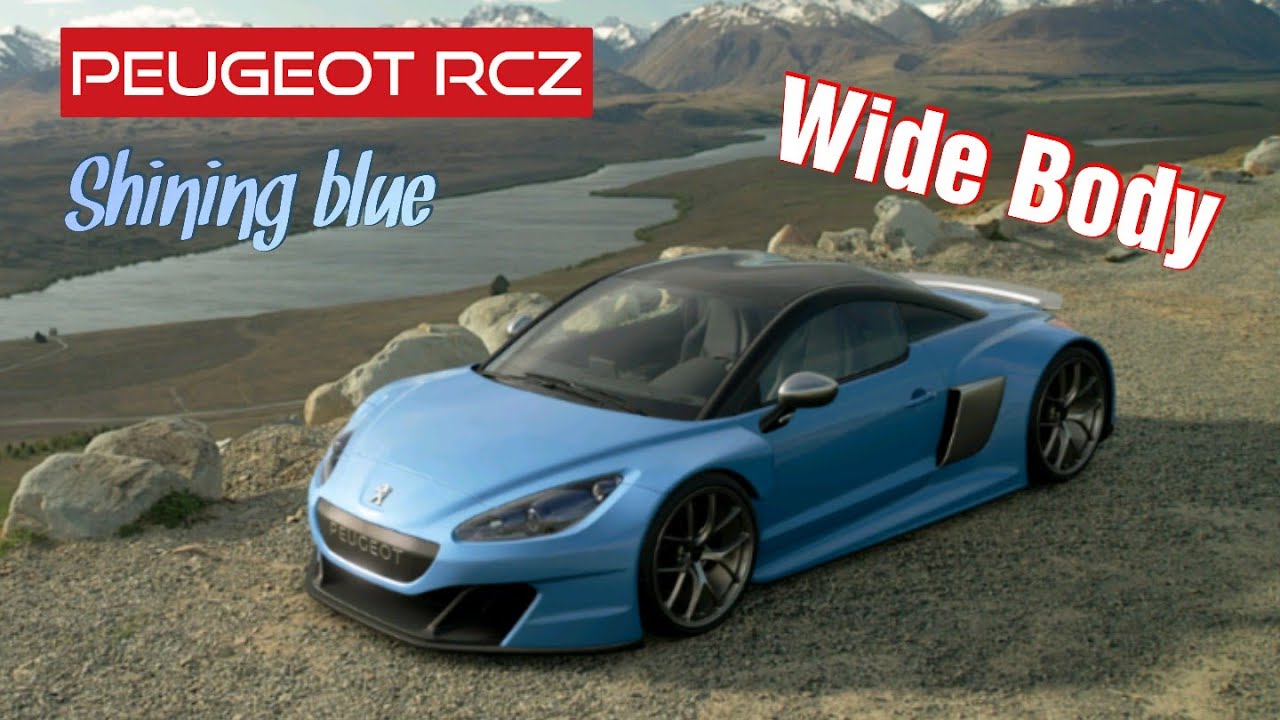 Impressions Amazing Peugeot RCZ Wide Body in 