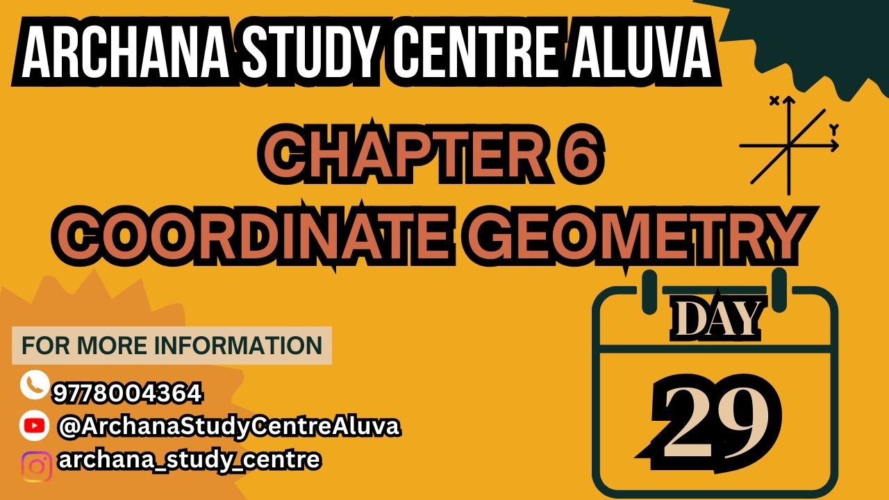 10th CBSE Maths Chapter 6 Coordinate Geometry Part 1 Day 29#mathematicsclasses