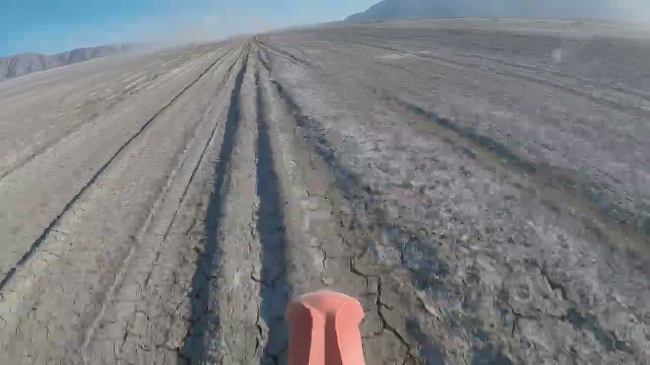 El Diablo dry lake bed, near San Felipe Baja. 2026 Jeep weekend