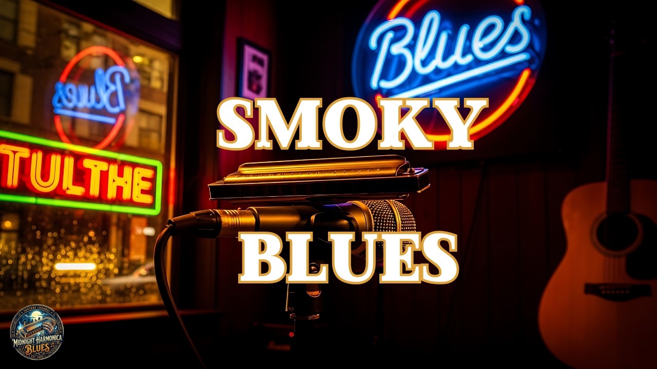 Smoky Bar Harmonica Blues – Late Night Blues Instrumental