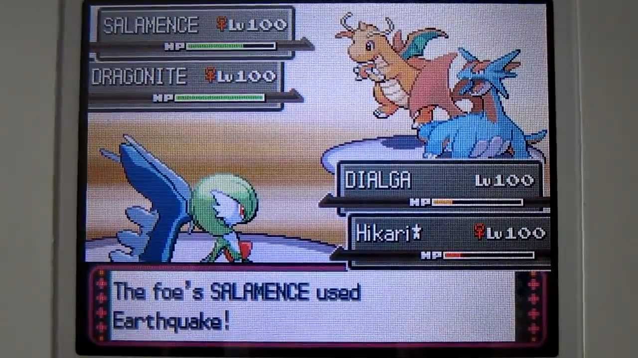 Pokemon Platinum - Dawn VS Lyra