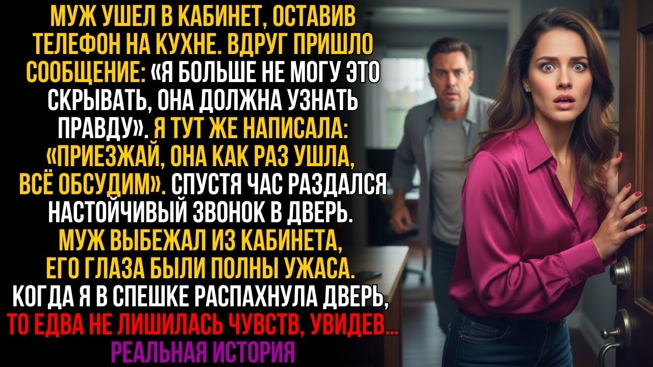 Ответила на тайное СМС мужа «Приезжай»  Увидев го
