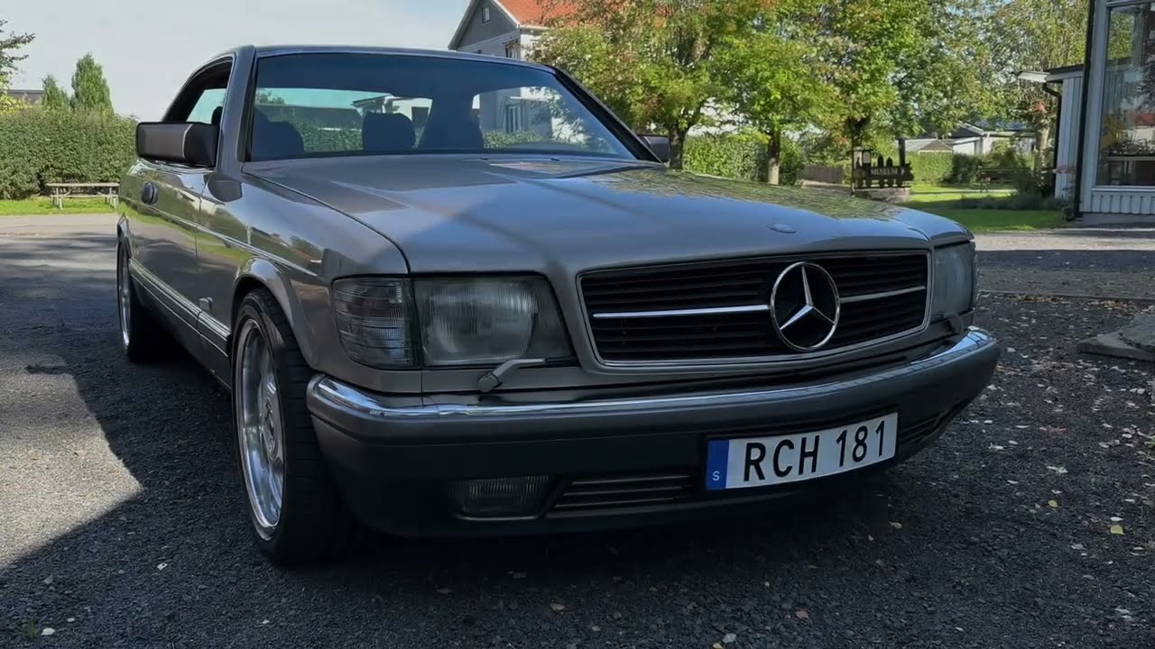 1986 Mercedes-Benz 500 SEC - Walkaround and driving