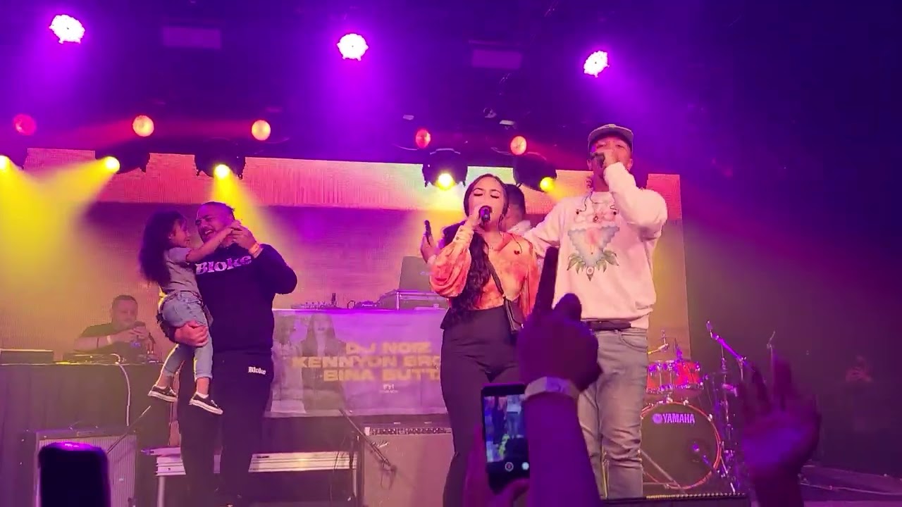 Bina Butta - Lady Love (Live from Honolulu @ The Republik w/ DJ NOIZ and Kennyonbrown