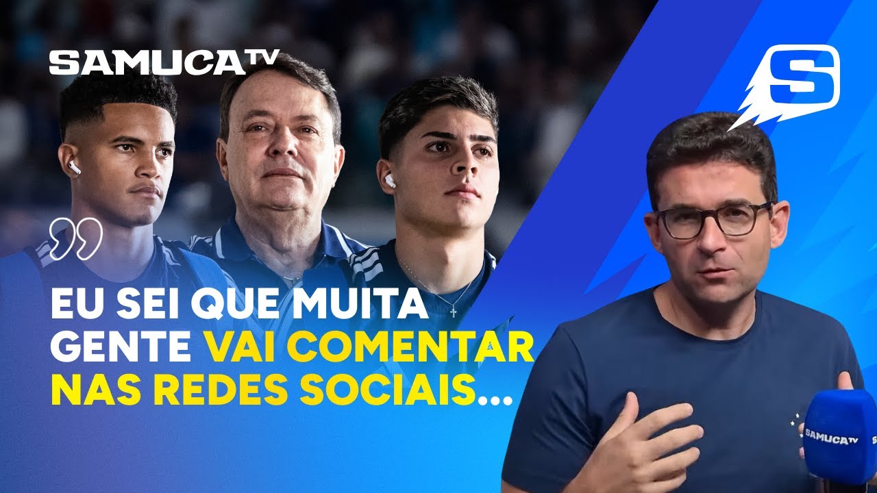 SAMUEL VENÂNCIO: 'NÃO PODE SE TORNAR UM NADA MAIS SERVE NO CRUZEIRO